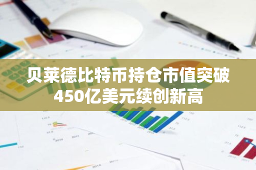 贝莱德比特币持仓市值突破450亿美元续创新高