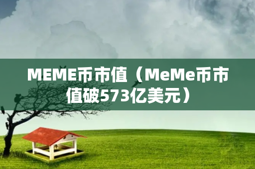 MEME币市值（MeMe币市值破573亿美元）