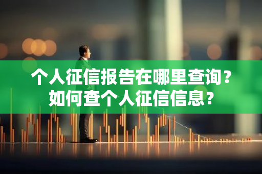 个人征信报告在哪里查询？如何查个人征信信息？