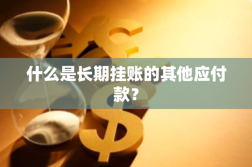 什么是长期挂账的其他应付款？