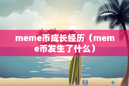 meme币成长经历（meme币发生了什么）