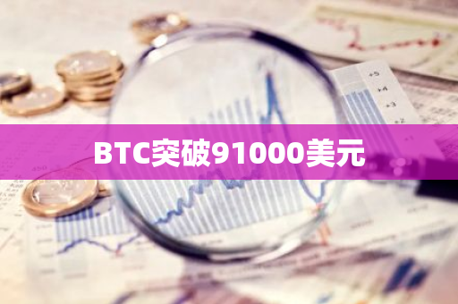 BTC突破91000美元