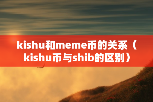 kishu和meme币的关系（kishu币与shib的区别）