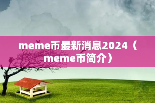 meme币最新消息2024（meme币简介）