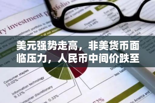 美元强势走高，非美货币面临压力，人民币中间价跌至14个月新低，全球货币市场动荡