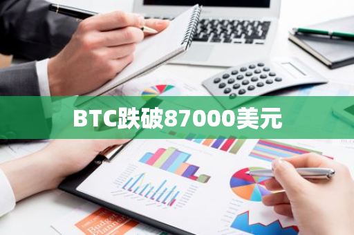 BTC跌破87000美元