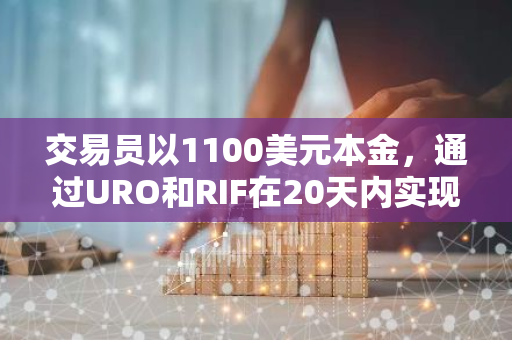 交易员以1100美元本金，通过URO和RIF在20天内实现惊人的162万美元利润