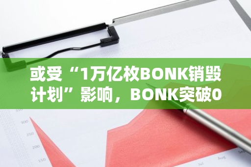 或受“1万亿枚BONK销毁计划”影响，BONK突破0.00005 USDT创新高