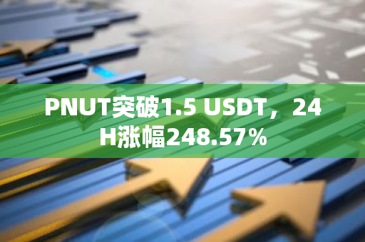 PNUT突破1.5 USDT，24H涨幅248.57%