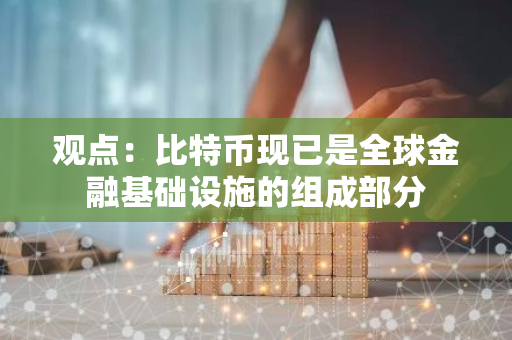 观点：比特币现已是全球金融基础设施的组成部分