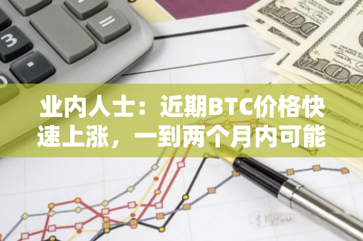 业内人士：近期BTC价格快速上涨，一到两个月内可能出现短期回调