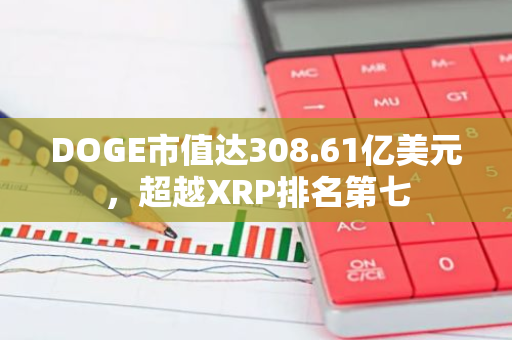 DOGE市值达308.61亿美元，超越XRP排名第七