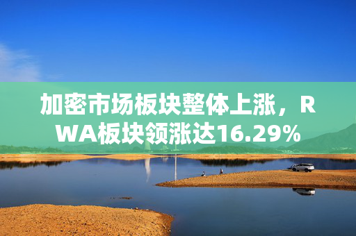 加密市场板块整体上涨，RWA板块领涨达16.29%