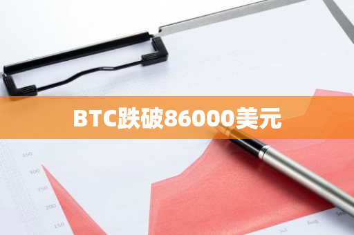 BTC跌破86000美元