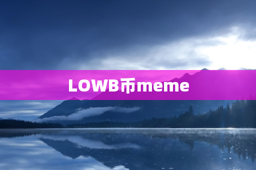 LOWB币meme