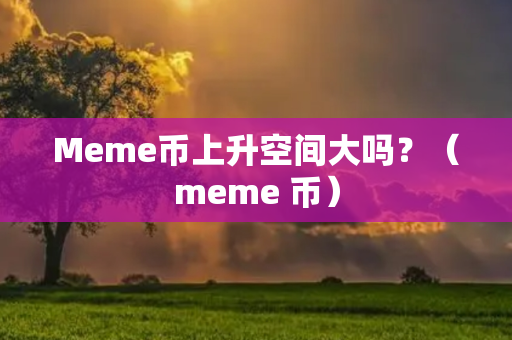 Meme币上升空间大吗？（meme 币）