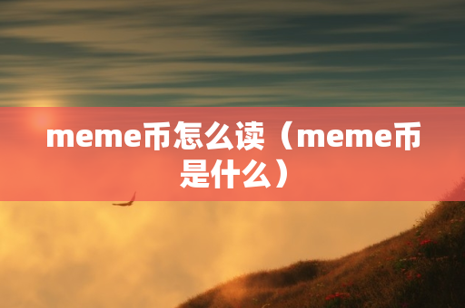 meme币怎么读（meme币是什么）