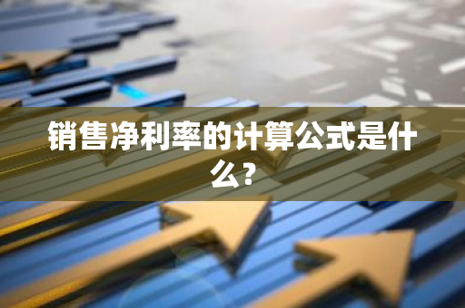 销售净利率的计算公式是什么？