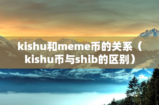 kishu和meme币的关系（kishu币与shib的区别）