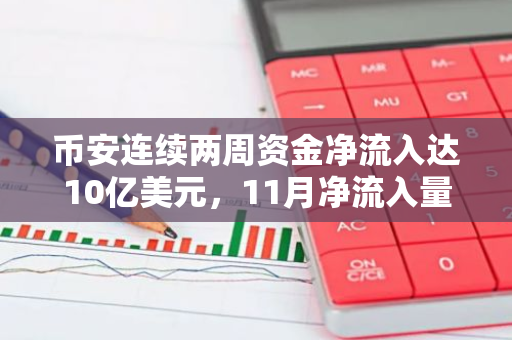 币安连续两周资金净流入达10亿美元，11月净流入量超过50亿美元