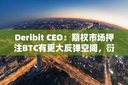 Deribit CEO：期权市场押注BTC有更大反弹空间，衍生品交易员压倒性看涨