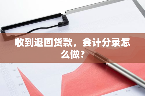 收到退回货款，会计分录怎么做？