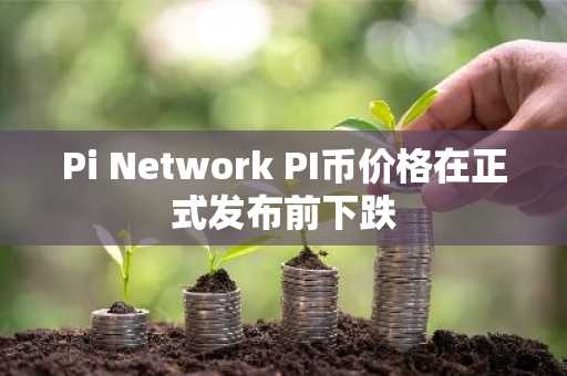 Pi Network PI币价格在正式发布前下跌