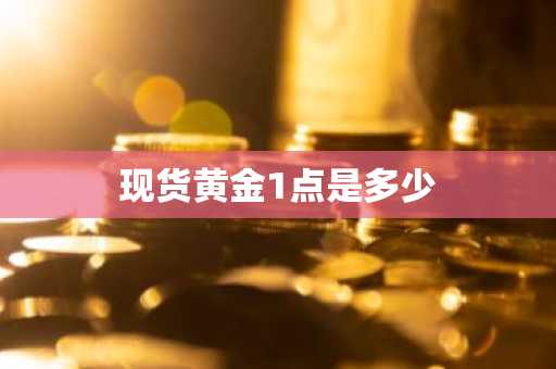 现货黄金1点是多少