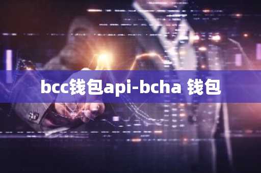 bcc钱包api-bcha 钱包