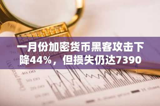 一月份加密货币黑客攻击下降44%，但损失仍达7390万美元