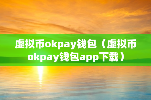 虚拟币okpay钱包（虚拟币okpay钱包app下载）