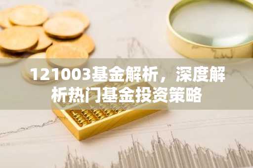 121003基金解析,深度解析热门基金投资策略
